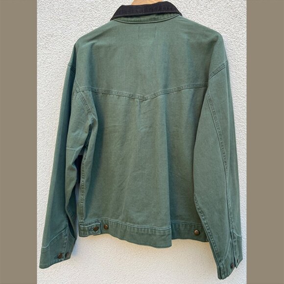 NWT Men’s Large Green Chore Jacket - Picture 2 of 2